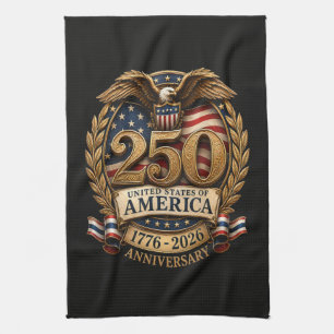 United States of America 250th Anniversary Kitchen Towel