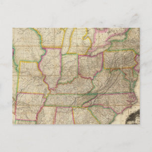 United States of America 3 Postcard