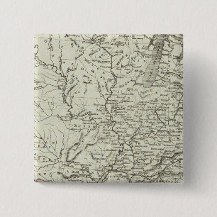 United States of America 6 2 Inch Square Button