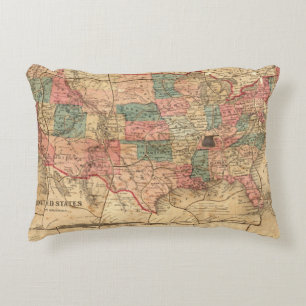 United States of America 8 Decorative Pillow