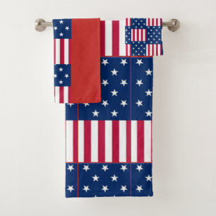 United States of America Bath Towel Set