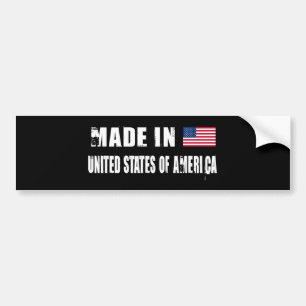 UNITED STATES OF AMERICA BUMPER STICKER