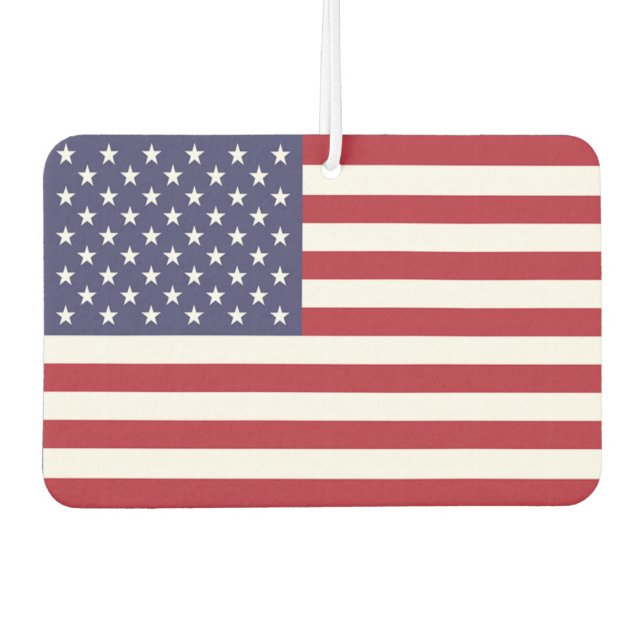 United States of America Flag Air Freshener (Front)