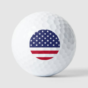 United States of America Flag Golf Balls