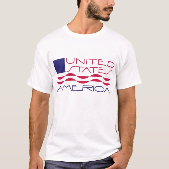 United States of America Flag Tee (Front)