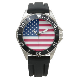 United States of America Flag Watch