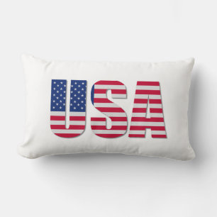 United States of America Lumbar Pillow