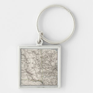 United States of America Mid west Keychain