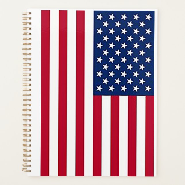 United States of America National flag Planner (Front)