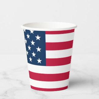 United States Of America Paper Cups USA