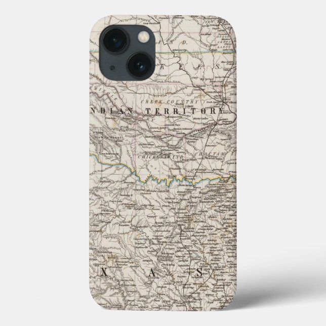 United States of America South Indian Territory Case-Mate iPhone Case (Back)