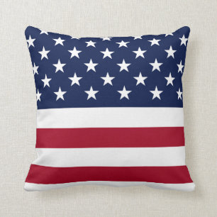 United States of America Throw Pillow