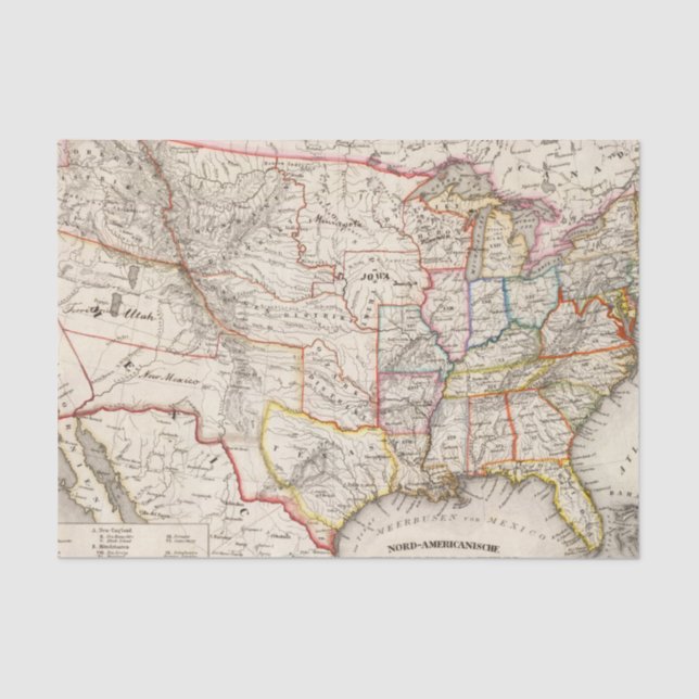 United States of America Tissue Paper (Front)