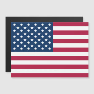 United States of America USA flag magnetic card