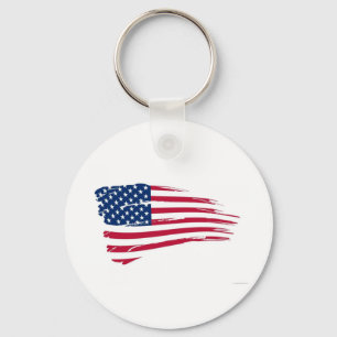 United States of America USA Keychain