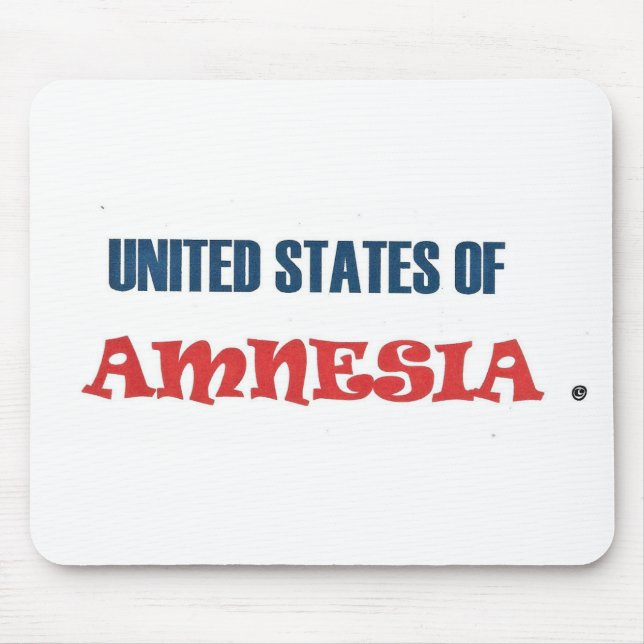 UNITED STATES OF AMNESIA MOUSE PAD (Front)