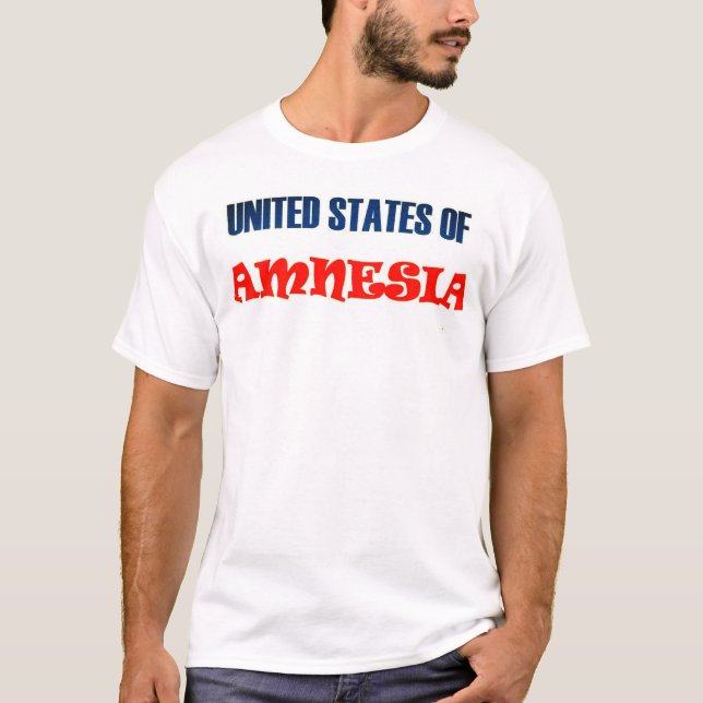 UNITED STATES OF AMNESIA T-Shirt (Front)