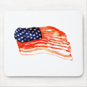 United States of Bacon Mouse Pad