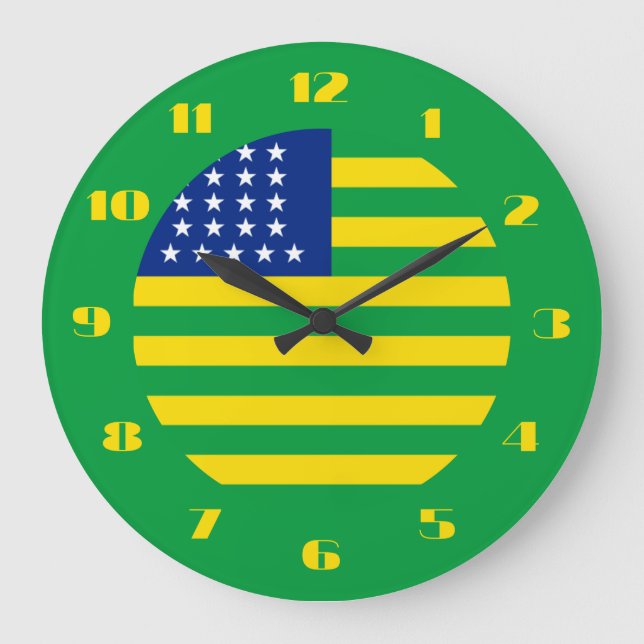 United States of Brazil clocks (Front)
