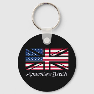 United States of Britain (Slogan Version) Keychain