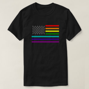 UNITED STATES OF EQUALITY RAINBOW FLAG T-Shirt