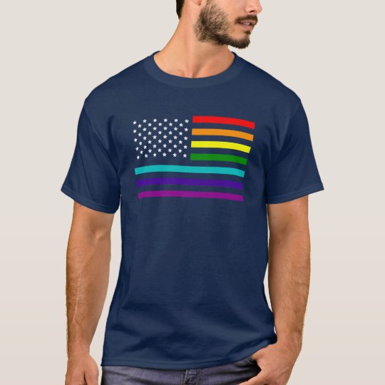 UNITED STATES OF EQUALITY RAINBOW FLAG T-Shirt