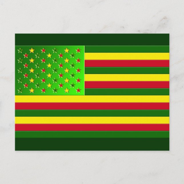 United States of Reggae Postcard (Front)