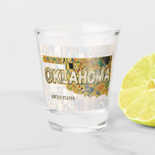 United States - Oklahoma Shot Glass