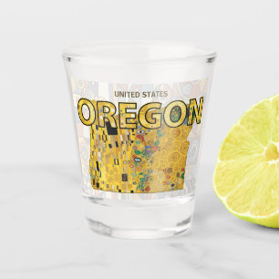 United States - Oregon Shot Glass