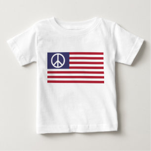 United States Peace Flag Baby T-Shirt