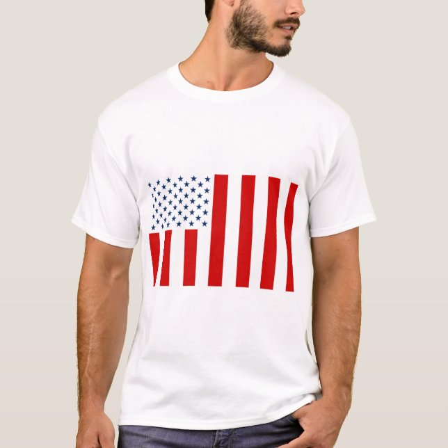 United States Peacetime Flag T-Shirt (Front)