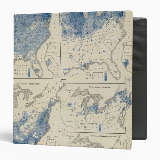United States population census Binder (Front/Inside)