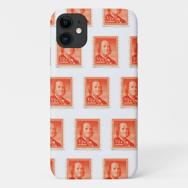 United States Postage Stamp iPhone Case (Back)