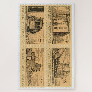 United States Postage Stamp Jigsaw Puzzle