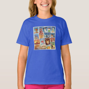 United States Postage Stamps T-Shirt