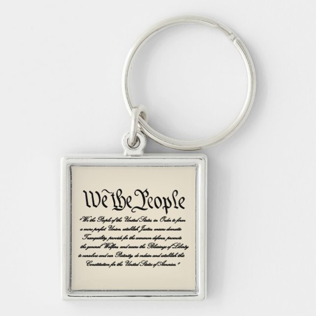 United States Preamble Keychain (Front)