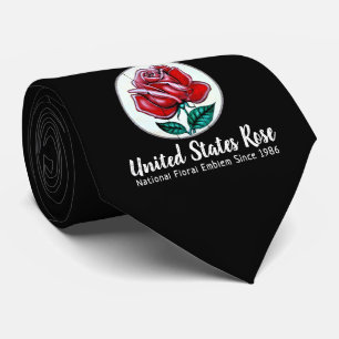 United States Rose Tie