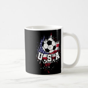 United States Soccer American Football Usa Futbol Coffee Mug