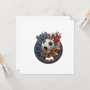 United States Soccer Fan Art   Illustration   2026 Invitation