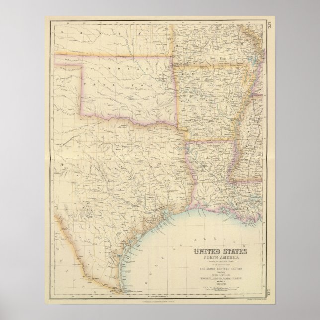 United States South Central Section Poster (Front)
