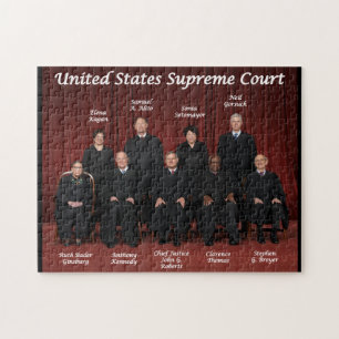 United States Supreme Court Justices Jigsaw Puzzle
