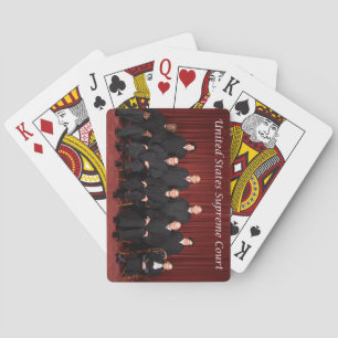 United States Supreme Court Justices Playing Cards