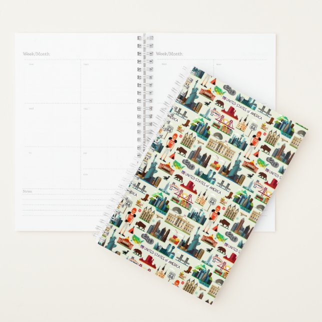 United States Symbols Pattern Planner (Display)
