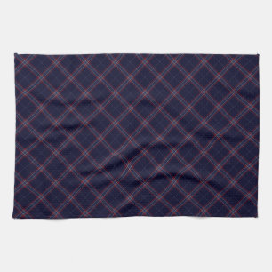 United States Tartan Designed Print (USA) Kitchen Towel