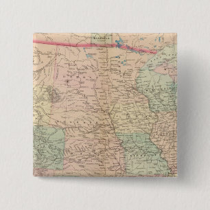 United States, territories 2 Inch Square Button