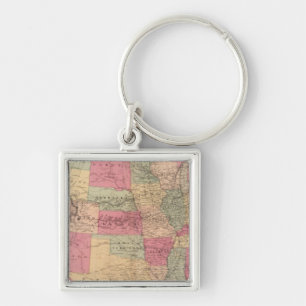United States & territories Keychain