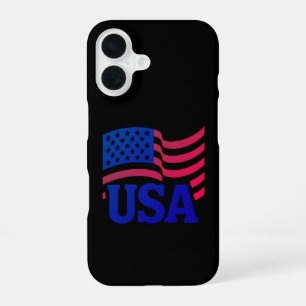 United States Unity Wave iPhone 16 Case