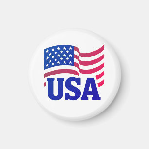 United States Unity Wave Magnet