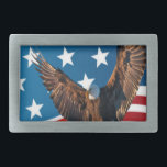 United States USA Labour Day July 4th Belt Buckle<br><div class="desc">Celebrate the holidays or everyday with this original patriotic flag design!</div>