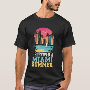 United States USA State America Miami American Vic T-Shirt